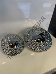 Titan Metal Kulp 32-64mm Krom Dolap Kapak Çekmece Komidin Tv Ünite Modern Mobilya Kulbu
