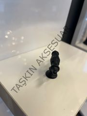 Ada Metal Düğme Kulp Mat Siyah Dolap Kapak Çekmece Komidin Tv Ünite Modern Tek Delikli Mobilya Kulbu