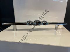 Galaxy Metal Kulp 128mm Krom Dolap Kapak Çekmece Komidin Tv Ünite Modern Mobilya Kulbu