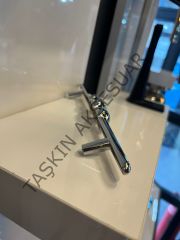 Galaxy Metal Kulp 128mm Krom Dolap Kapak Çekmece Komidin Tv Ünite Modern Mobilya Kulbu