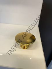 Mantar Metal Düğme Kulp Gold Krom Altın Mat Siyah Füme Dolap Kapak Çekmece Komidin Tv Ünite Modern Mobilya Kulbu
