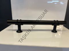Ergene Metal Kulp 96-128mm Mat Siyah Dolap Kapak Çekmece Komidin Tv Ünite Modern Mobilya Kulbu