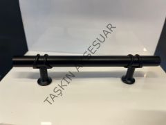 Ergene Metal Kulp 96-128mm Mat Siyah Dolap Kapak Çekmece Komidin Tv Ünite Modern Mobilya Kulbu