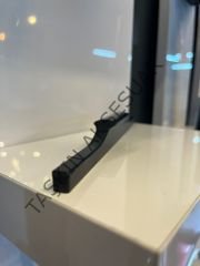 Finike Metal Kulp 128-192-224mm Mat Siyah Dolap Kapak Çekmece Komidin Tv Ünite Modern Mobilya Kulbu