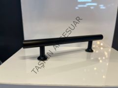 Sur Metal Kulp 96-128-160-192-224-320mm Mat Siyah Dolap Kapak Çekmece Komidin Tv Ünite Modern Mobilya Kulbu