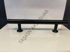 Sur Metal Kulp 96-128-160-192-224-320mm Mat Siyah Dolap Kapak Çekmece Komidin Tv Ünite Modern Mobilya Kulbu