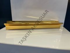 Kayık Metal Kulp 32-96-160-192-224-320mm Altın Dolap Kapak Çekmece Komidin Tv Ünite Modern Mobilya Kulbu