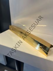 Torino Metal Kulp 160mm Altın Dolap Kapak Modern Çekmece Tv Ünite Konsol Komidin Gold Mobilya Kulbu