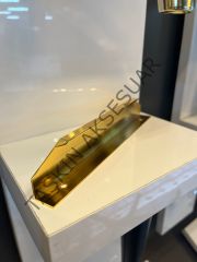 York Metal Kulp 160mm Altın Dolap Kapak Modern Çekmece Tv Ünite Konsol Komidin Gold Mobilya Kulbu