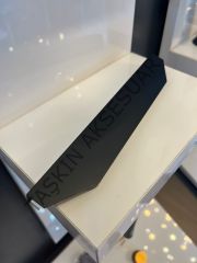 York Metal Kulp 160mm Mat Siyah Dolap Kapak Modern Çekmece Tv Ünite Konsol Komidin Mobilya Kulbu
