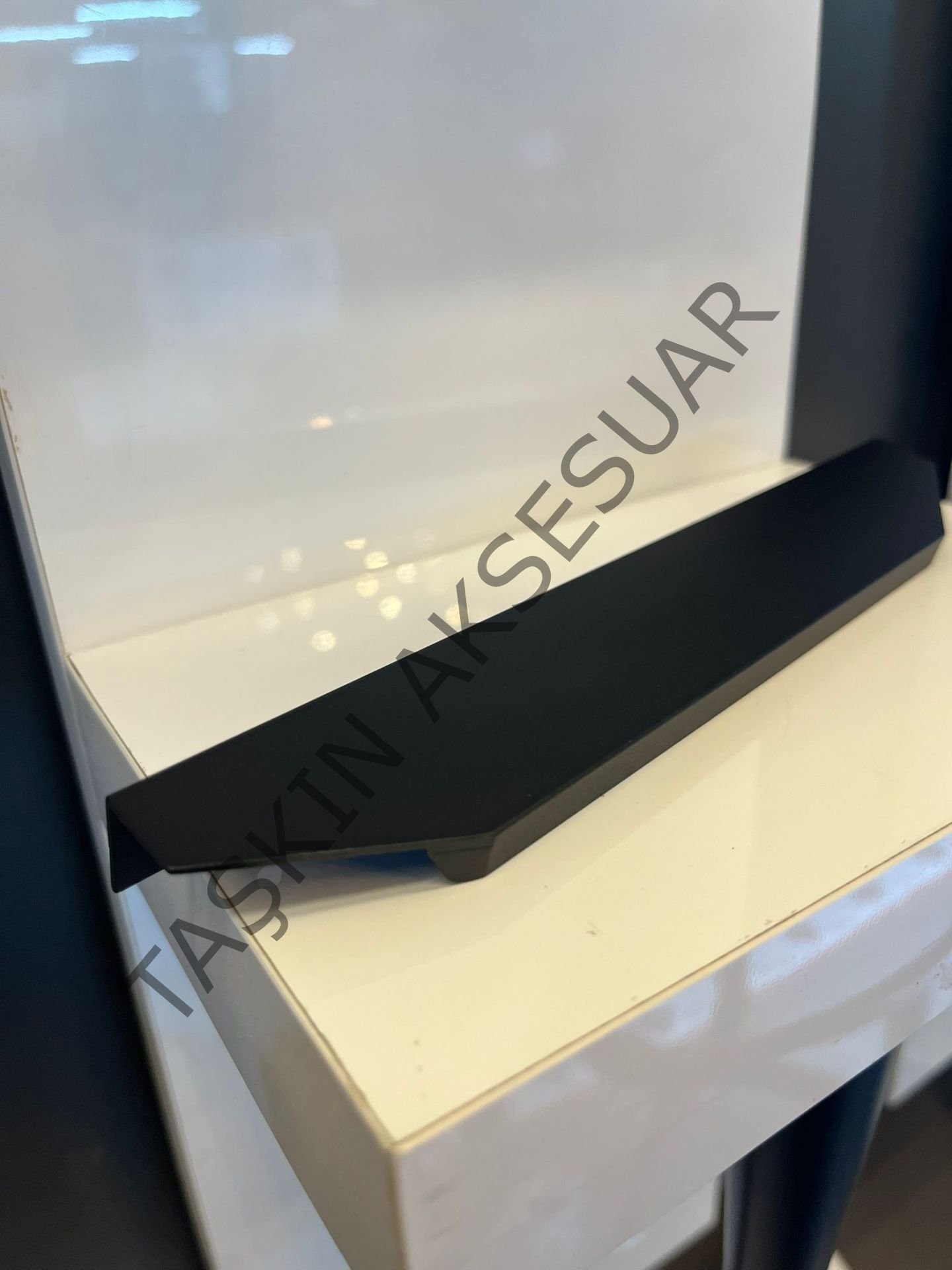 York Metal Kulp 160mm Mat Siyah Dolap Kapak Modern Çekmece Tv Ünite Konsol Komidin Mobilya Kulbu