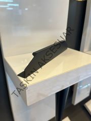 York Metal Kulp 160mm Mat Siyah Dolap Kapak Modern Çekmece Tv Ünite Konsol Komidin Mobilya Kulbu