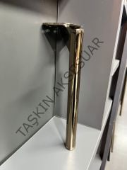 Slide Metal Ayak 14-20-25cm Bronz Modern Mobilya Ayağı Koltuk Dolap Komidin Şifonyer Kitaplık Puf Tv Ünite