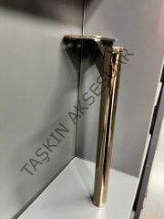 Slide Metal Ayak 14-20-25cm Bronz Modern Mobilya Ayağı Koltuk Dolap Komidin Şifonyer Kitaplık Puf Tv Ünite