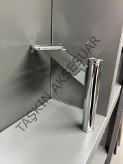 Slide Metal Ayak 14-20-25cm Krom Modern Mobilya Ayağı Koltuk Dolap Komidin Şifonyer Kitaplık Puf Tv Ünite