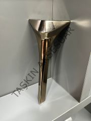 Panama Metal Ayak Bronz 16-21-28cm Modern Mobilya Ayağı Koltuk Dolap Komidin Tv Ünite Şifonyer Kitaplık Puf