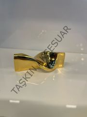 Ilgaz Metal Kulp 64mm Altın Dolap Kapak Çekmece Komidin Tv Ünite Modern Mobilya Kulbu