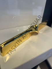 Ilgaz Metal Kulp 160mm Altın Dolap Kapak Çekmece Komidin Tv Ünite Modern Mobilya Kulbu