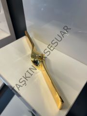 Ilgaz Metal Kulp 160mm Altın Dolap Kapak Çekmece Komidin Tv Ünite Modern Mobilya Kulbu