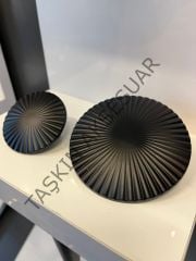 Miranda Metal Kulp 32-64mm Mat Siyah Dolap Kapak Çekmece Komidin Tv Ünite Modern Mobilya Kulbu