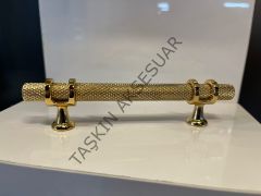 Yüzük Metal Kulp 96-128mm Altın Dolap Kapak Çekmece Komidin Tv Ünite Modern Mobilya Kulbu