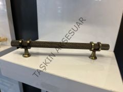 Yüzük Metal Kulp 96-128mm Antik Sarı Dolap Kapak Çekmece Komidin Tv Ünite Modern Mobilya Kulbu