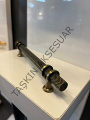 Yüzük Metal Kulp 96-128mm Antik Sarı Dolap Kapak Çekmece Komidin Tv Ünite Modern Mobilya Kulbu
