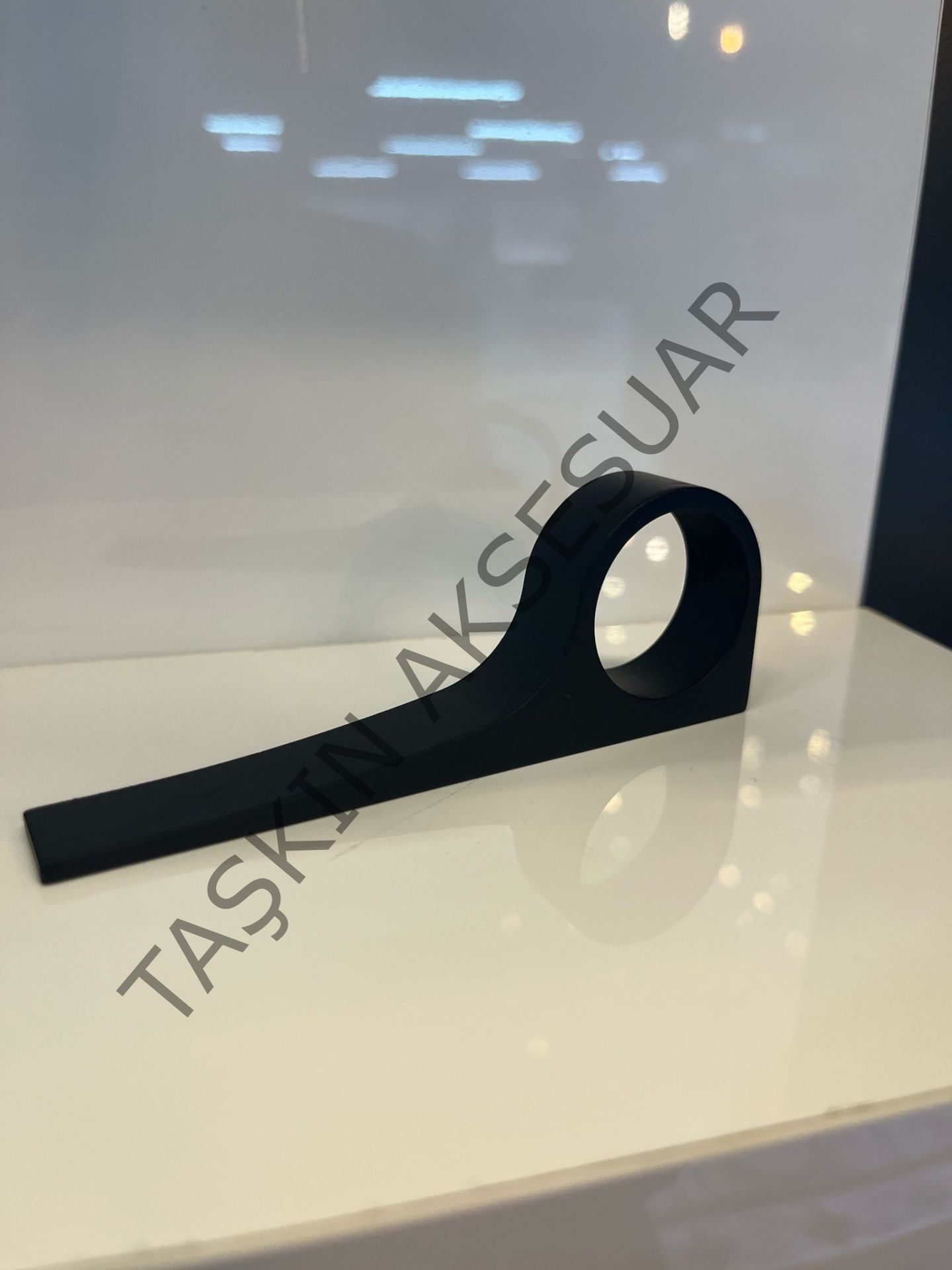 Uludağ Metal Kulp 32mm Mat Siyah Dolap Kapak Çekmece Komidin Tv Ünite Modern Mobilya Kulbu
