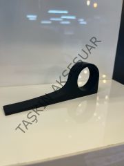 Uludağ Metal Kulp 32mm Mat Siyah Dolap Kapak Çekmece Komidin Tv Ünite Modern Mobilya Kulbu