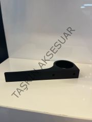 Uludağ Metal Kulp 32mm Mat Siyah Dolap Kapak Çekmece Komidin Tv Ünite Modern Mobilya Kulbu
