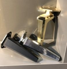 Tokyo Metal Ayak 16-21-24cm Modern Gold Gümüş Mobilya Ayağı Altın Krom Mat Siyah Dolap Koltuk Tv Ünite Komidin Şifonyer