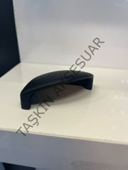 Shell Düz Metal Kulp 64mm Mat Siyah Dolap Kapak Çekmece Komidin Tv Ünite Modern Mobilya Kulbu
