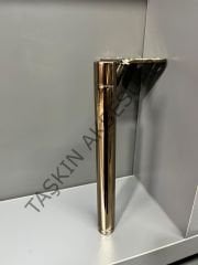Slide Sng Metal Ayak 14-20-25cm Bronz Uzun Tapa Kısa Pabuç Modern Mobilya Ayağı Koltuk Dolap Komidin Tv Ünite Şifonyer Kitaplık Puf