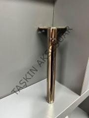 Slide Sng Metal Ayak 14-20-25cm Bronz Uzun Tapa Kısa Pabuç Modern Mobilya Ayağı Koltuk Dolap Komidin Tv Ünite Şifonyer Kitaplık Puf