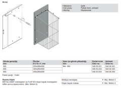 Hafele BOXY Çamaşır Sepeti Parlak Krom 330mm