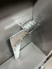 Milano Metal Ayak Krom 15-20-27,5cm Modern Mobilya Ayağı Dolap Koltuk Tv Ünite Komidin Şifonyer Puf Sehpa