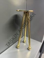 Biga Metal Ayak Altın 16-20-25cm Modern Mobilya Ayağı Dolap Koltuk Tv Ünite Komidin Şifonyer Puf Gold