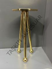 Biga Metal Ayak Altın 16-20-25cm Modern Mobilya Ayağı Dolap Koltuk Tv Ünite Komidin Şifonyer Puf Gold