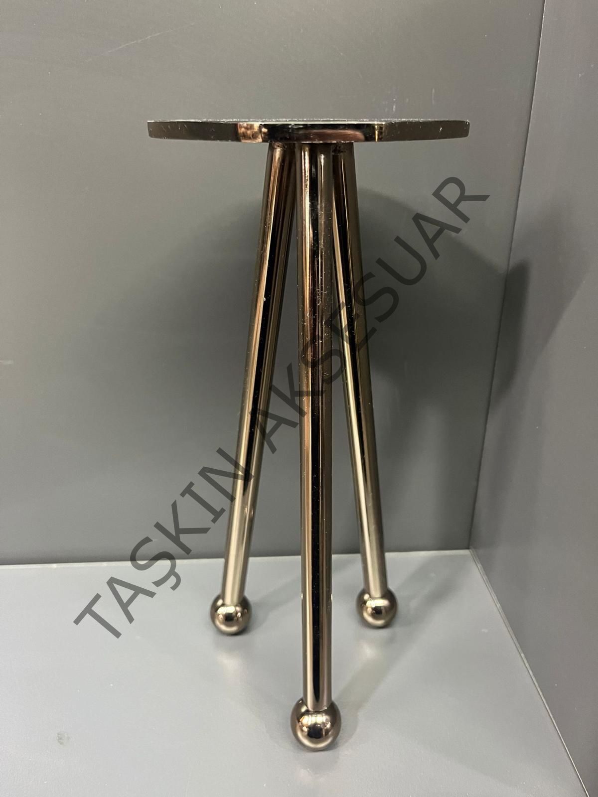 Biga Metal Ayak Bronz 16-20-25cm Modern Mobilya Ayağı Dolap Koltuk Tv Ünite Komidin Şifonyer Puf Bronz