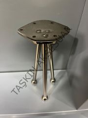 Biga Metal Ayak Bronz 16-20-25cm Modern Mobilya Ayağı Dolap Koltuk Tv Ünite Komidin Şifonyer Puf Bronz
