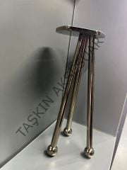 Biga Metal Ayak Bronz 16-20-25cm Modern Mobilya Ayağı Dolap Koltuk Tv Ünite Komidin Şifonyer Puf Bronz