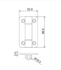 Hafele WC Kabin (Cubicle) Donanımları