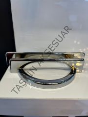 Veliko Metal Kulp 96mm Krom Dolap Kapak Modern Çekmece Mobilya Kulbu Tv Ünite Komidin Şifonyer