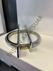 Veliko Metal Kulp 96mm Krom Dolap Kapak Modern Çekmece Mobilya Kulbu Tv Ünite Komidin Şifonyer
