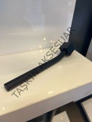 Lorenzo Düğme Metal Kulp 96mm Mat Siyah Modern Mobilya Kulbu Dolap Çekmece Kapak Tv Ünite Komidin Şifonyer