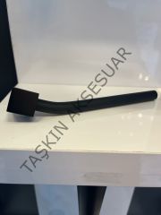 Lorenzo Düğme Metal Kulp 96mm Mat Siyah Modern Mobilya Kulbu Dolap Çekmece Kapak Tv Ünite Komidin Şifonyer