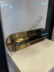 Mini H Line Alfa Metal Kulp 96mm Bronz Modern Mobilya Kulbu Dolap Çekmece Kapak Tv Ünite Komidin Şifonyer