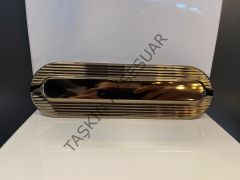 Mini H Line Alfa Metal Kulp 96mm Bronz Modern Mobilya Kulbu Dolap Çekmece Kapak Tv Ünite Komidin Şifonyer
