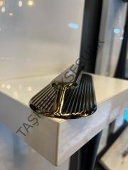 Mini H Line Alfa Metal Kulp 96mm Bronz Modern Mobilya Kulbu Dolap Çekmece Kapak Tv Ünite Komidin Şifonyer