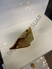 Mini L Line Gama Metal Kulp 32mm Altın Modern Mobilya Kulbu Dolap Çekmece Kapak Tv Ünite Komidin Şifonyer Gold
